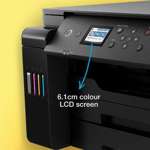 מדפסת הזרקת דיו צבעונית A3 Epson EcoTank L11160 – לוח הבקרה והמסך
