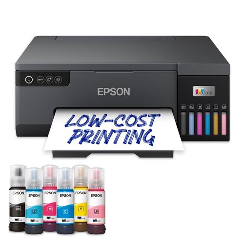 מדפסת הזרקת דיו פוטו Epson EcoTank L8050 – מבט מלפנים