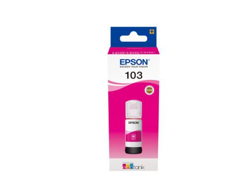 בקבוק דיו אדום (מג'נטה) מקורי Epson 103 C13T00S34A – הבקבוק