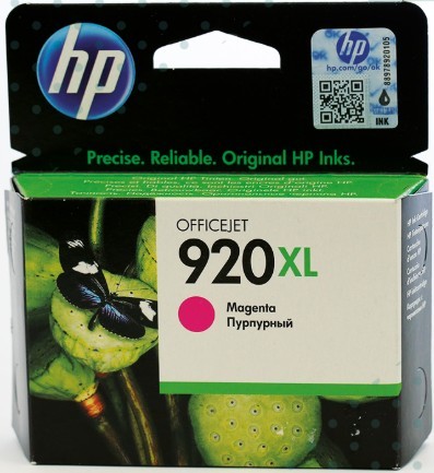 HP CD973AE (920XL Magenta) – מחסנית דיו מג'נטה מקורי