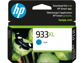 מחסנית דיו כחולה (ציאן) מקורית HP 933XL CN054AE – המחסנית