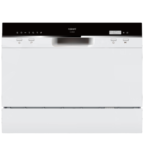 מדיח כלים על השיש 7 תוכניות FUJICOM פוגיקום דגם FJ-DW6T לבן