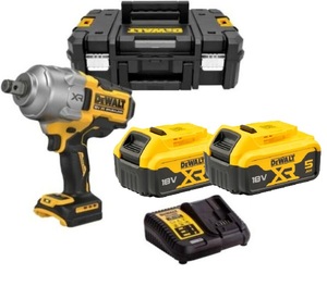מפתח רטיטה 2576NM 18V כולל 2 סוללות 5AH ומטען DeWALT DCF964