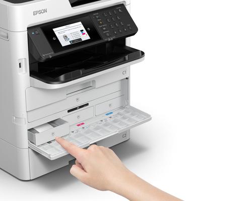 מדפסת הזרקת דיו משולבת Epson WorkForce Pro WF-C579RDTWF – החלפת יחידות הדיו
