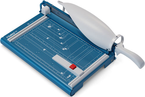 גליוטינה DAHLE 561 – מבט באלכסון עם מגן הלהב