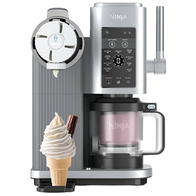 מכונת גלידה Ninja NC701 Creami Spoon and Spin נינגה