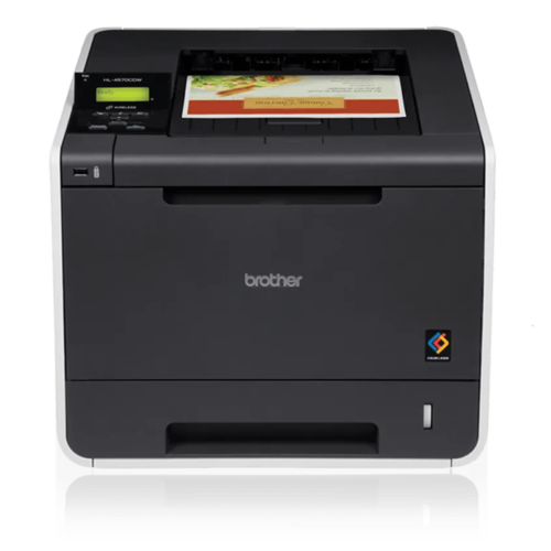 מדפסת לייזר צבעונית Brother HL-4570CDW – מבט מלפנים