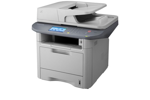 מדפסת לייזר משולבת Samsung SCX-5737FW – מבט אלכסוני מלפנים