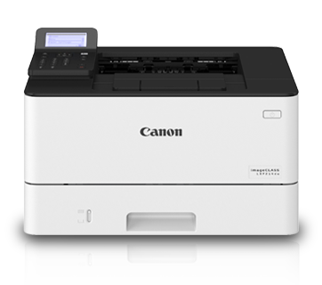 מדפסת לייזר שחור-לבן Canon LBP214dw – מבט מלפנים
