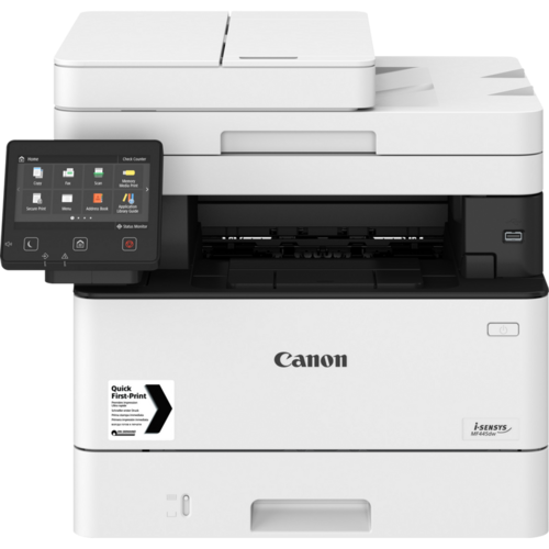 מכונת צילום לייזר Canon i-SENSYS MF445dw – מבט חזיתי