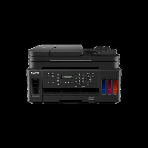 מכונת צילום הזרקת דיו Canon PIXMA G7040 – מבט מלפנים עם מכלי דיו
