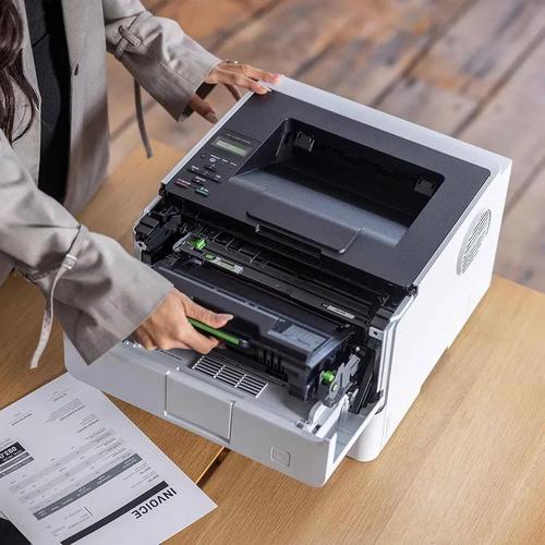 מדפסת לייזר Brother HL-L5210DN – החלפת יחידת טונר
