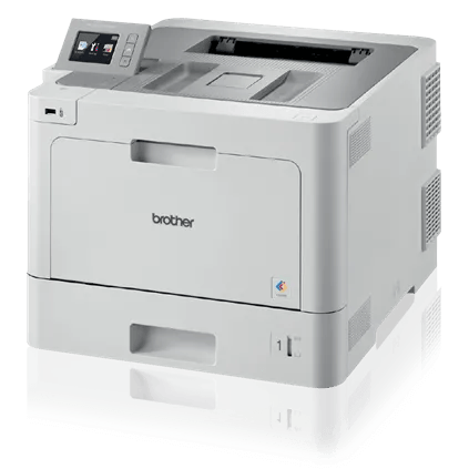 מדפסת לייזר צבעונית אלחוטית Brother HL-L9310CDW – מבט אלכסוני משמאל