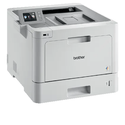 מדפסת לייזר צבעונית אלחוטית Brother HL-L9310CDW – מבט אלכסוני מימין
