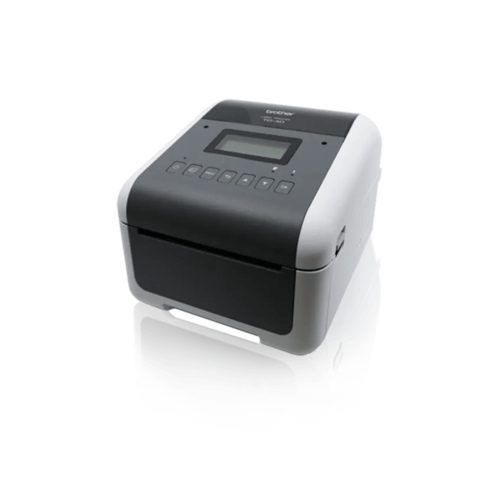 מדפסת מדבקות תרמית Brother TD-4550DNWB – מבט בזווית משמאל