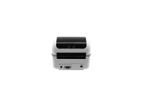 מדפסת מדבקות שולחנית Brother TD-4410D – מבט מאחור על החיבורים
