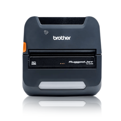 מדפסת ניידת Brother RuggedJet RJ-4230B – מבט מלפנים