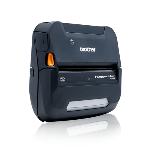 מדפסת ניידת Brother RuggedJet RJ-4230B – מבט בזווית משמאל