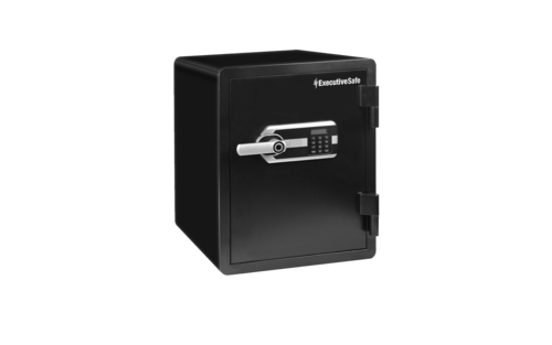 כספת חסינת אש ExecutiveSafe ES060 – מבט בזווית, דלת סגורה