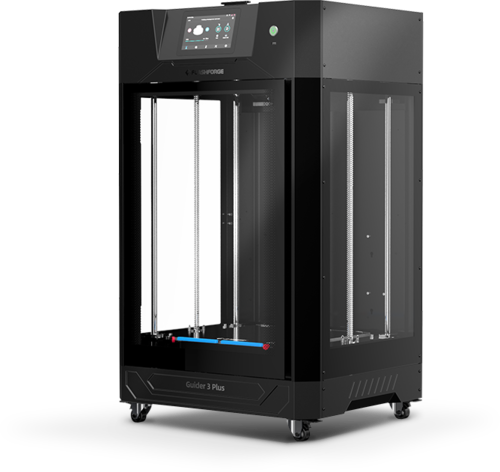 מדפסת תלת מימד Flashforge Guider 3 Plus – מבט אלכסוני מלפנים