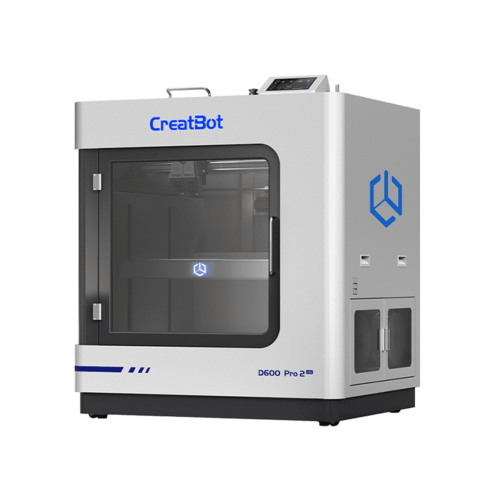 מדפסת תלת מימד CreatBot D600 Pro 2 – מבט צד ימין עם תא הפילמנט