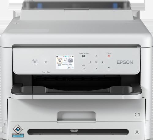 מדפסת הזרקת דיו שחור-לבן Epson WorkForce Pro WF-M5399DW – מבט מלפנים