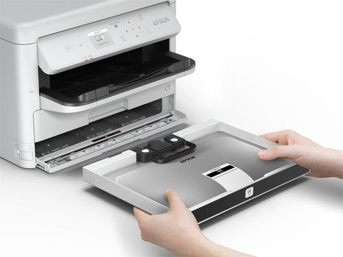 מדפסת שחור-לבן Epson WorkForce Pro WF-M5399DW – החלפת יחידת דיו שחורה