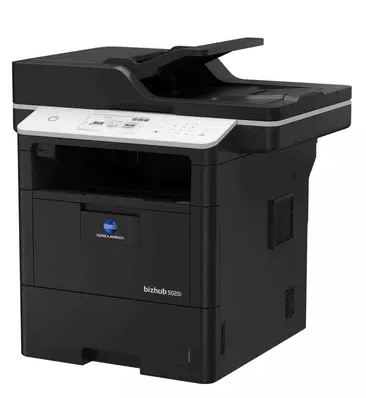 Konica Minolta bizhub 5020i מדפסת לייזר משולבת שחור־לבן A4 | הדפסה, צילום, סריקה ופקס