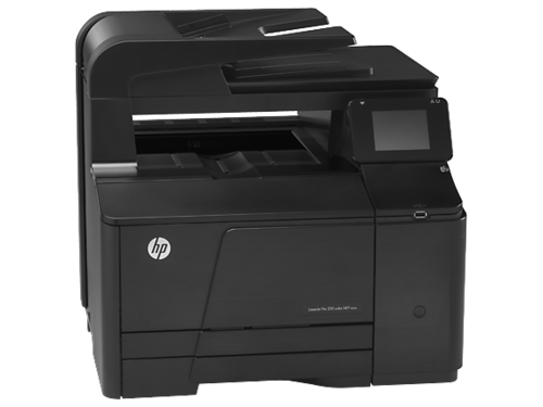 מדפסת לייזר משולבת צבעונית HP LaserJet Pro 200 color MFP M276nw – מבט אלכסוני מלפנים