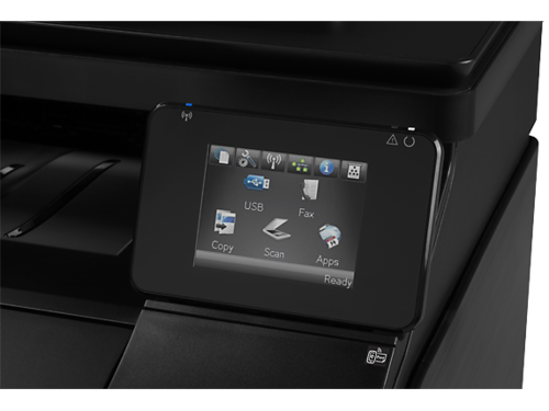 מדפסת לייזר משולבת HP LaserJet Pro 200 color MFP M276nw – מסך מגע ונורית אלחוט