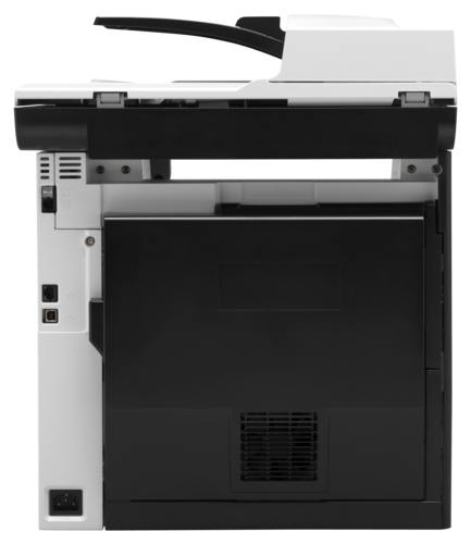מדפסת לייזר משולבת צבעונית HP LaserJet Pro 400 color MFP M475dw – מבט מאחור וחיבורים