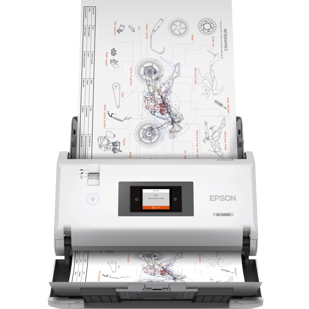 סורק מסמכים Epson WorkForce DS-32000 A3