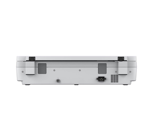 סורק מסמכים שטוח A3 Epson DS-50000 – מבט מאחור עם חיבורי USB וחשמל
