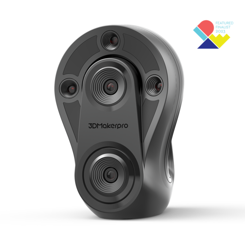 סורק תלת מימד 3DMakerpro Whale – מבט קדמי בזווית