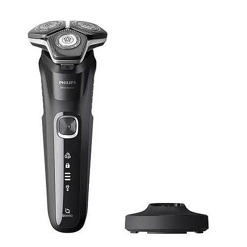 מכונת גילוח חשמלית Philips S5898/25 Series 5000 לשימוש רטוב ויבש עם SkinIQ | יבואן רשמי 5 שנים אחריות