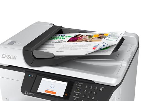 מדפסת הזרקת דיו משולבת Epson WorkForce Pro WF-C878RDTWF Wi-Fi – מזין מסמכים אוטומטי