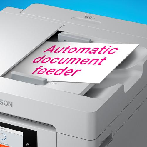 מדפסת משולבת Epson EcoTank Pro L6580 – תקריב מזין מסמכים אוטומטי מלמעלה