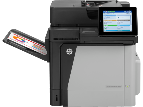 מכונת צילום לייזר צבעונית HP Color LaserJet MFP M680dn – מבט קדמי