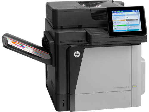 מכונת צילום לייזר צבעונית HP Color LaserJet MFP M680dn – מבט בזווית מימין