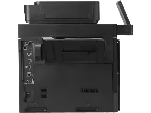 מכונת צילום לייזר צבעונית HP Color LaserJet MFP M680dn – מבט אחורי עם חיבורים