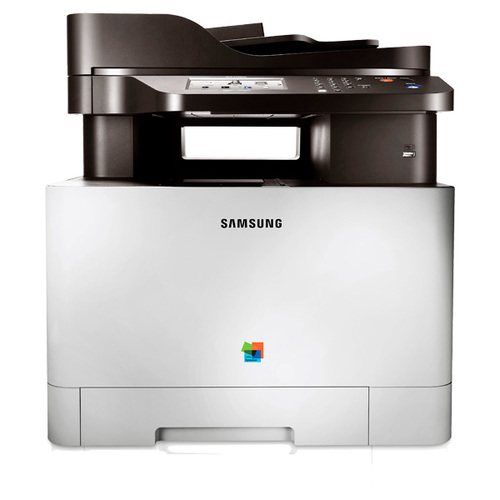 מדפסת לייזר משולבת צבעונית Samsung CLX-4195FW – מבט חזיתי