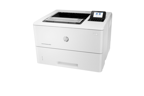מדפסת לייזר שחור לבן HP LaserJet Enterprise M507dn – מבט אלכסוני משמאל