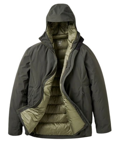 מעיל פוך אטום לגשם Rab - Valiance Waterproof Down Jacket