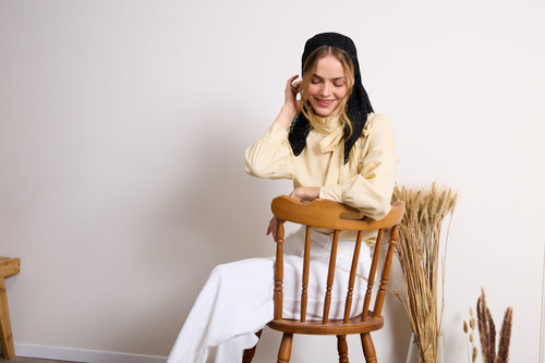 בנדנה קרושה שחור