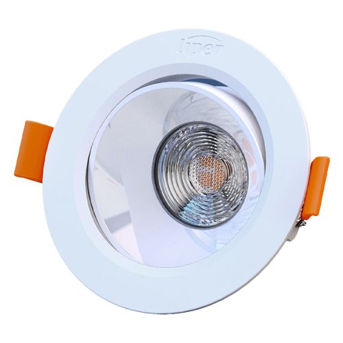 שקוע לד COB מתכוונן 7W עגול CCT לבן Liper Angel