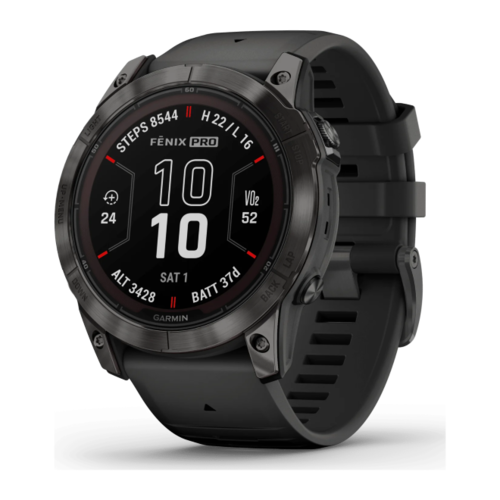 שעון ספורט Garmin fēnix 7X Pro Sapphire Solar Edition 51mm אפור קרבון