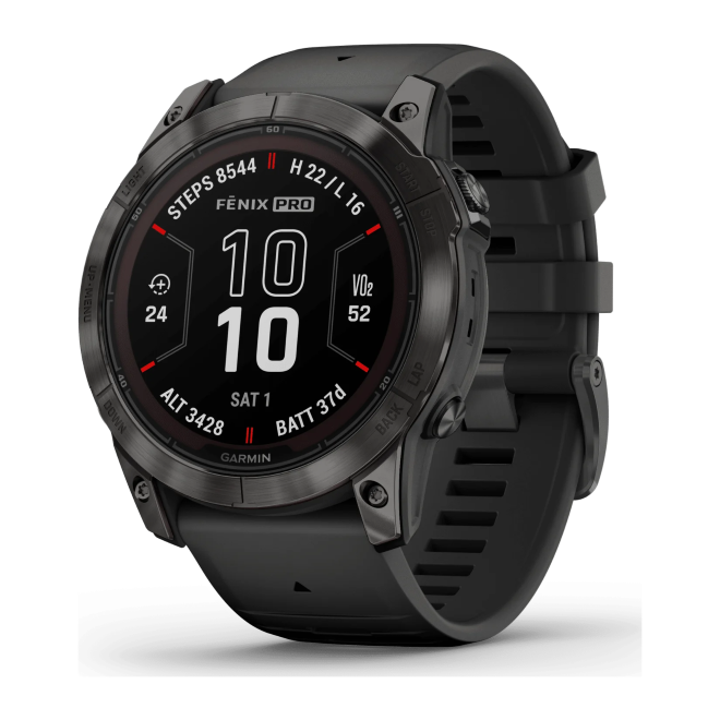 שעון ספורט Garmin Fenix 7X Pro – Sapphire Solar Edition 51mm