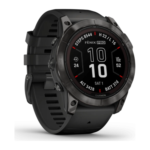 שעון Garmin fēnix 7X Pro Sapphire Solar 51mm – מבט קדמי