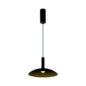 מנורת תליה VELA 11W 30CM גוף שחור אור חם Nisko
