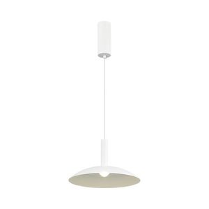 מנורת תליה VELA 11W 30CM גוף לבן אור חם Nisko